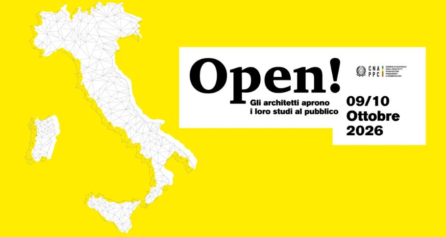 OPEN Studi Aperti 2026: il 9 e 10 ottobre l’architettura incontra il pubblico
